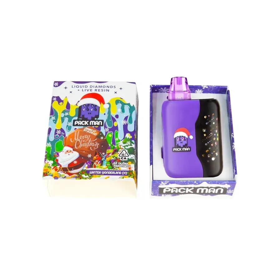 EMPTY 2g Packman Disposable Vape Pen Christmas Edition price