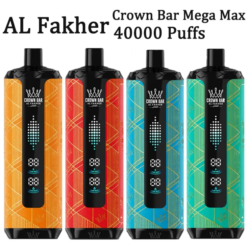 AL Fakher 40K Puffs 40000 Crown Bar Mega Max Wholesale Disposable Vape
