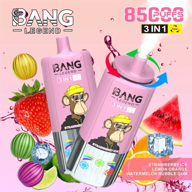 Bang 85000 Puffs 85K Legend 3-u-1 zamjena okusa na veliko Vape