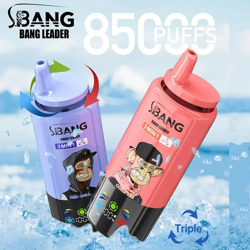Bang Leader 85000 Puffs 85K Triple Flavors 3 u 1 Veleprodaja Vape