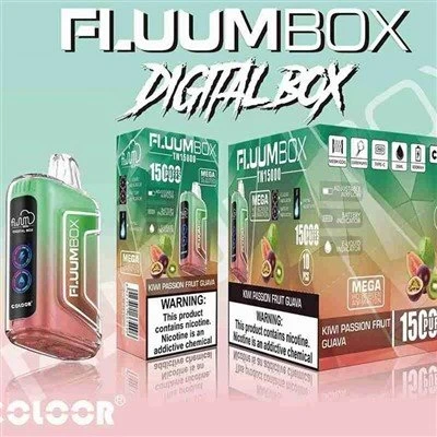 Fluum kutija Digitalna kutija 15000 Puffs Vape